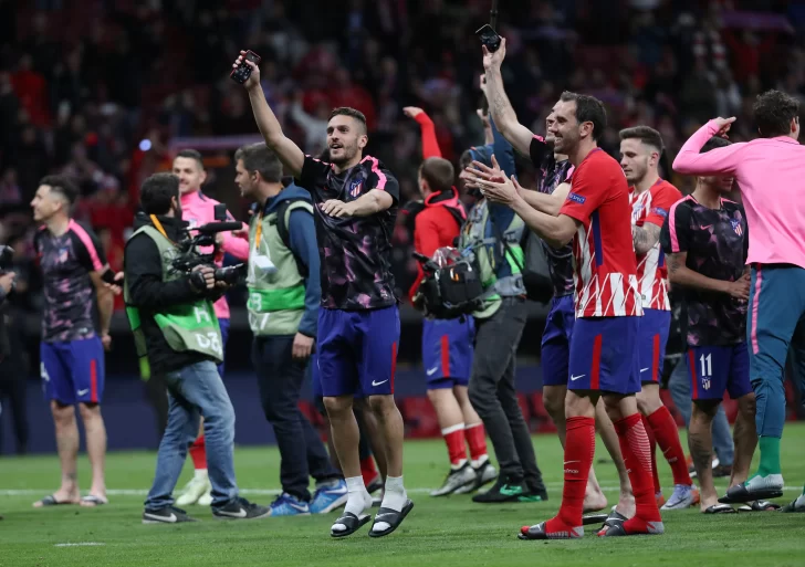 El Atlético del Cholo y el Marsella de Ocampos jugarán la final