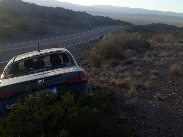 Volcó cuando viajaba de Jáchal a Capital y sólo sufrió heridas leves