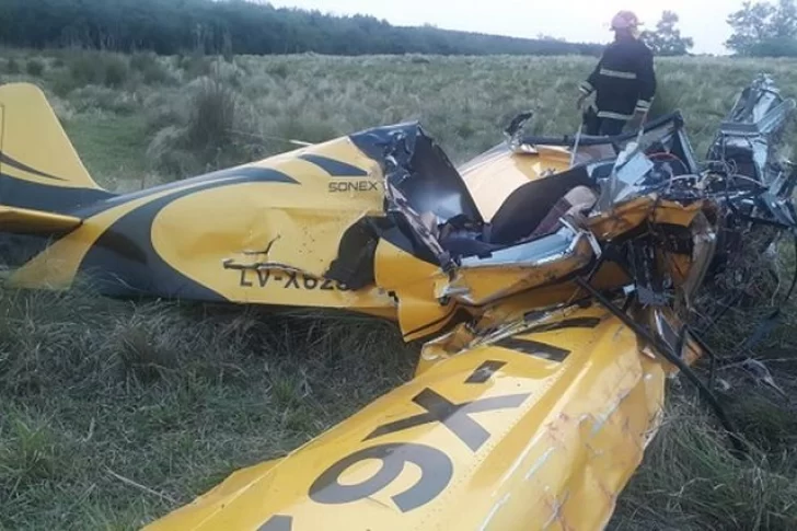 Cayó una avioneta: murió un hombre y su hijo está herido