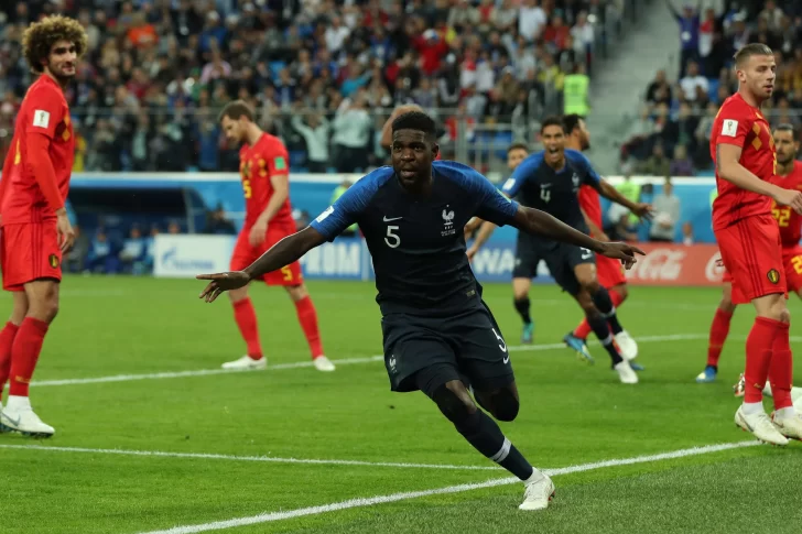 Umtiti, mejor jugador del partido: “Hicimos lo necesario para estar en la final”