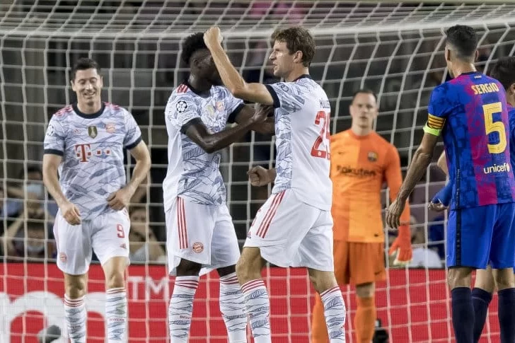 Bayern Munich goleó a Barcelona en Camp Nou