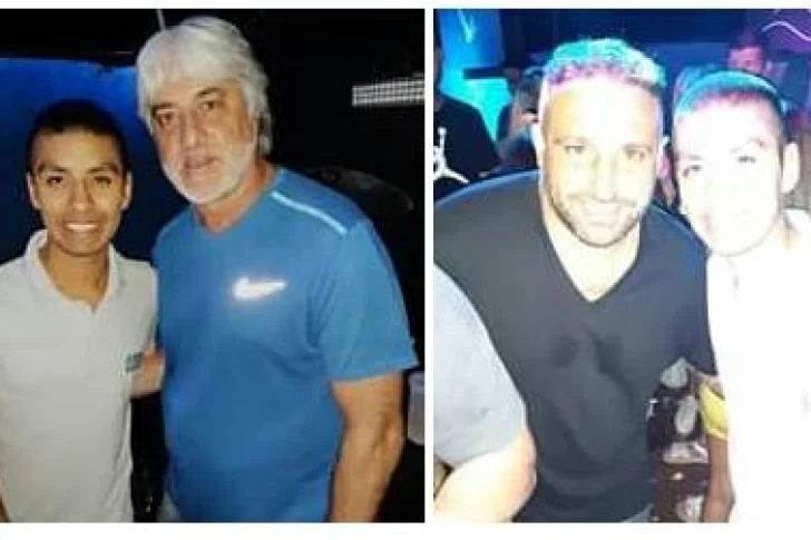 El “Rafa” Di Zeo y el resto de “La 12”, de fiesta en San Juan