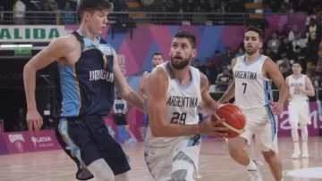 Argentina liquidó a Uruguay en el arranque del básquet