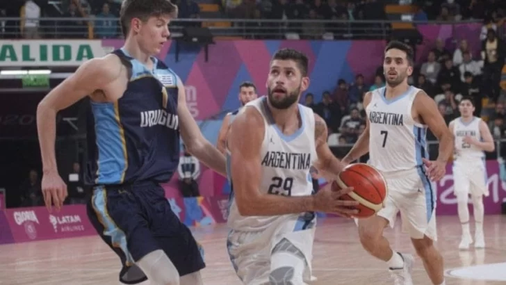 Argentina liquidó a Uruguay en el arranque del básquet