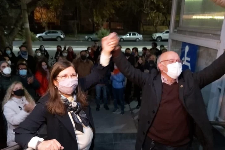 La dedicatoria a Mónica Coca, las primeras palabras de Berenguer como rector electo