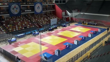 El Cantoni ahora se transformó en un estadio para combates de judo