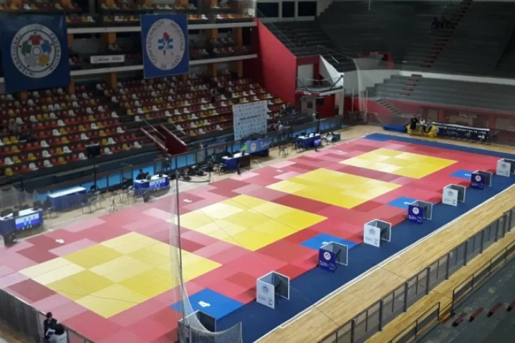 El Cantoni ahora se transformó en un estadio para combates de judo