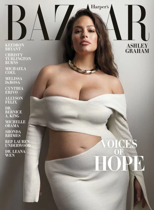 Ashley Graham posó completamente desnuda y desafió la censura en Instagram