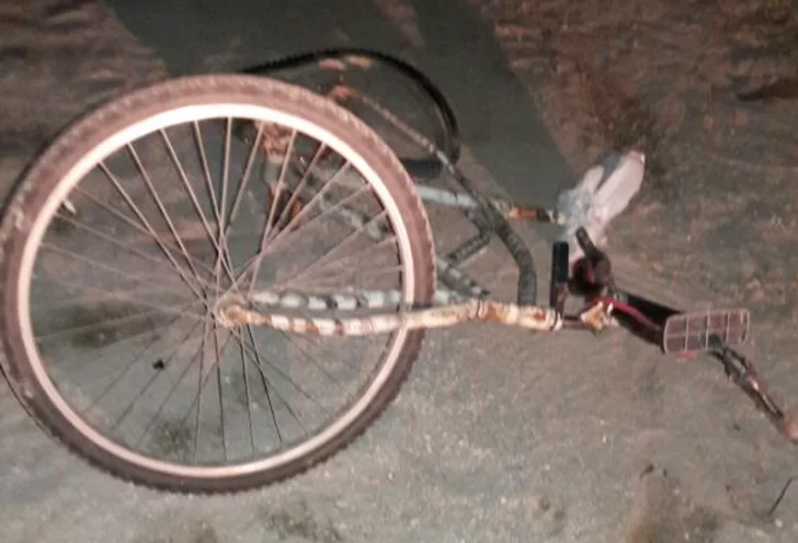 Se cayó de la bicicleta y sufrió importantes heridas