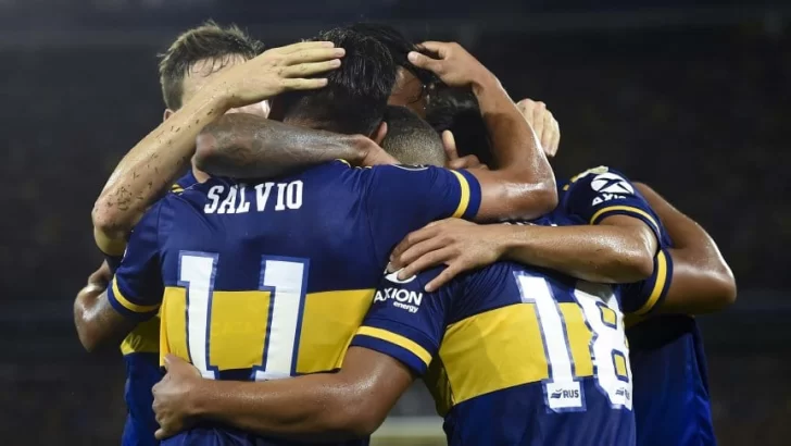 Boca goleó 3-0 a Medellín en la Bombonera