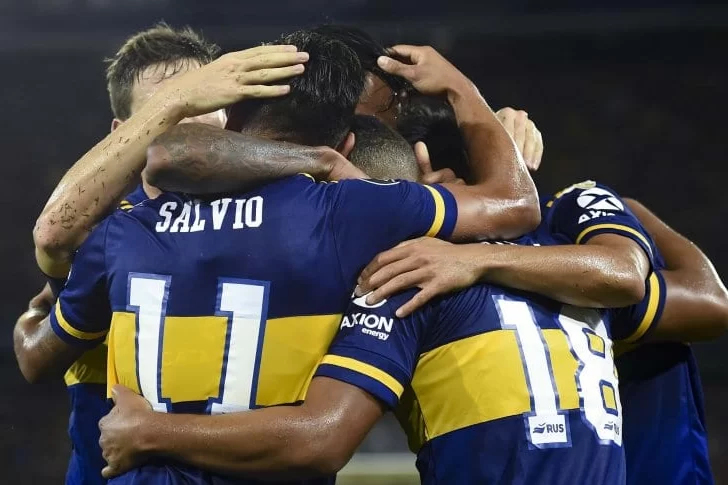 Boca goleó 3-0 a Medellín en la Bombonera