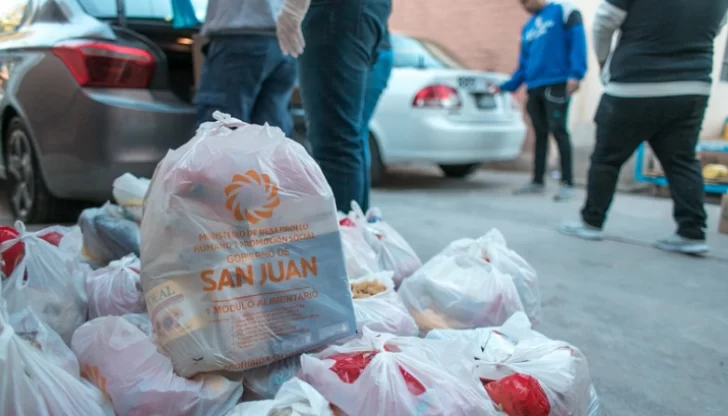 Extienden el plazo para inscribirse de modo online para recibir el bolsón de mercadería