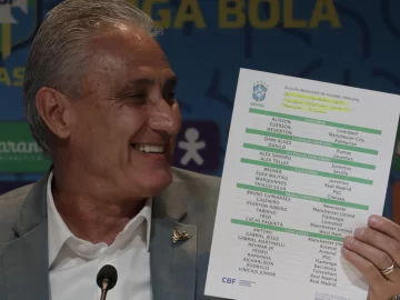 Brasil confirmó su lista de convocados para el Mundial, con nueve delanteros