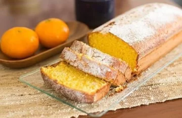 Budín de mandarina, el acompañante perfecto del mate