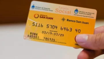 Este jueves depositaron la Tarjeta Social