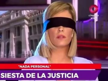 Viviana Canosa se mostró con los ojos tapados y generó múltiples burlas