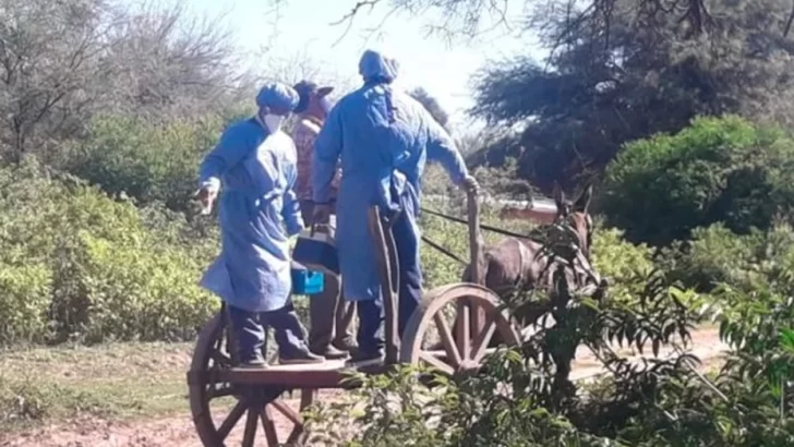 El video de cómo llegan las vacunas a una localidad de Santiago del Estero se volvió viral