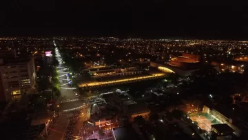 El Carrusel del Sol apreciado desde un drone