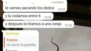 Un grupo de alumnos planeaba violar a una compañera, matarla y tirarla en una zanja