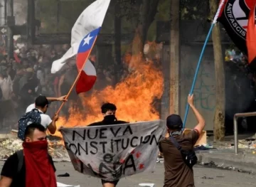 Un hombre murió en otra jornada de protestas en Chile