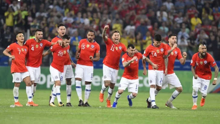 Chile derrotó a Colombia en los penales y es el tercer semifinalista