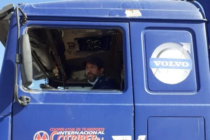 Interceptaron a un camionero boliviano que llevaba una semana en la provincia