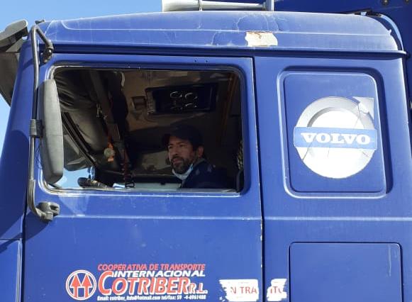 Interceptaron a un camionero boliviano que llevaba una semana en la provincia