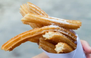 Churros al horno, una receta saludable