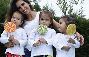 La merienda de las hijas de Cinthia Fernández que generó polémica en las redes