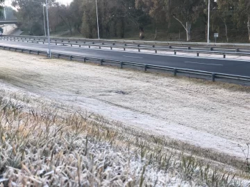 El día más frío de la temporada: -6,4 grados de temperatura a las 9 en el Gran San Juan