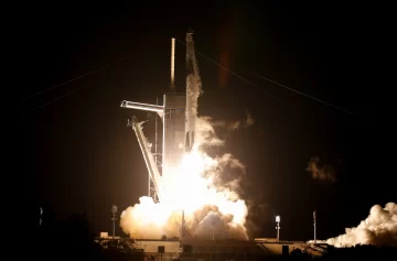 Despegó la nave de SpaceX hacia la Estación Espacial Internacional