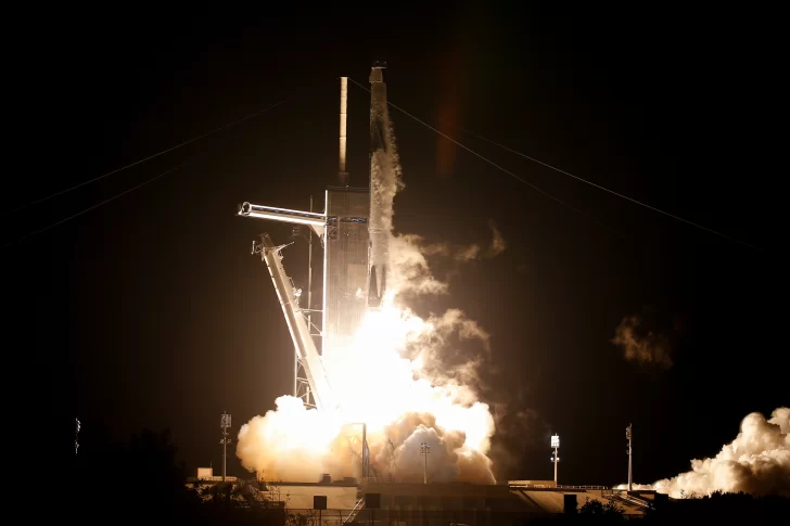 Despegó la nave de SpaceX hacia la Estación Espacial Internacional