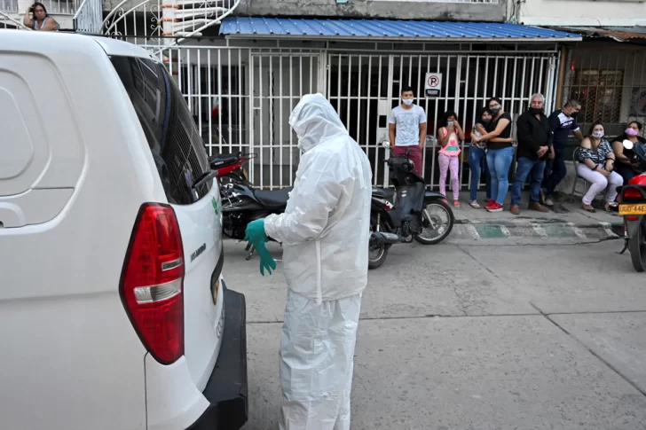 Colombia registró el pico más alto de contagios y fallecidos por coronavirus
