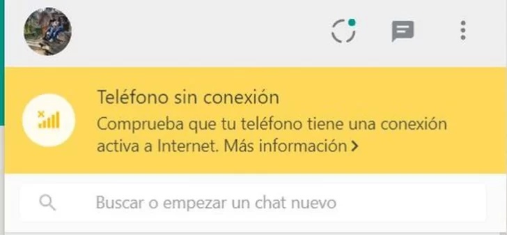 WhatsApp Web: así podés solucionar el problema “teléfono sin conexión”