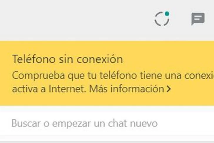 WhatsApp Web: así podés solucionar el problema “teléfono sin conexión”