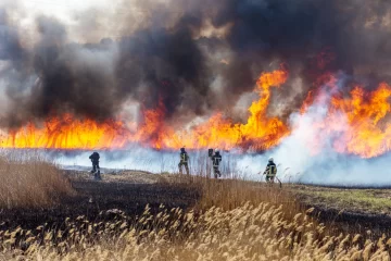 El Gobierno dará una asignación de $10.000 a los que luchen contra los incendios