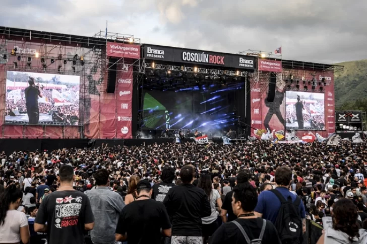 El Cosquín Rock ya tiene su grilla para el streaming del 8 y 9  de agosto