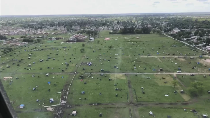 Intentaron ocupar nuevamente el predio de Guernica a menos de 24 horas de su desalojo