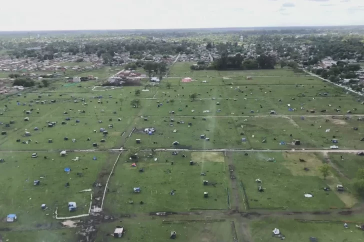 Intentaron ocupar nuevamente el predio de Guernica a menos de 24 horas de su desalojo