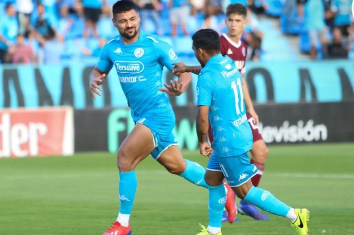 Con un show de goles, Belgrano le ganó 3 a 2 a Lanús