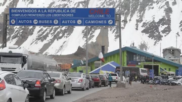 Desde el viernes y hasta el sábado cortan el tránsito en el paso Cristo Redentor por obras