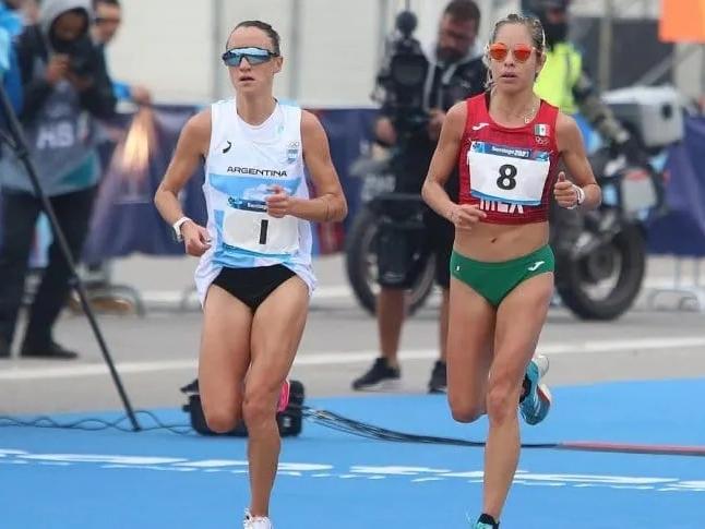 Borelli consiguió una histórica medalla de plata en Maratón