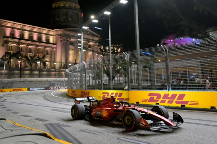 Fórmula 1: Sainz dominó una clasificación adversa para Red Bull