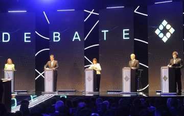 El debate presidencial alcanzó picos de audiencia de más de 40 puntos de rating