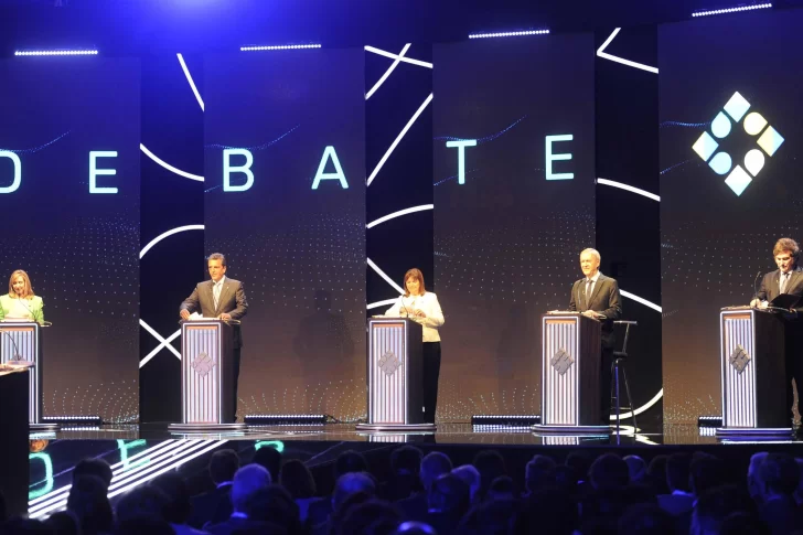 El debate presidencial alcanzó picos de audiencia de más de 40 puntos de rating