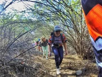 Realizan circuitos de trekking inéditos y gratis para que conozcan Caucete