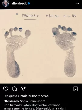 Felicidad por el nacimiento del hijo del Presidente y de Fabiola