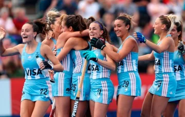 Las Leonas juegan contra Inglaterra