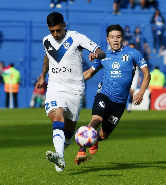 Vélez festejó con Talleres en un partido apasionante