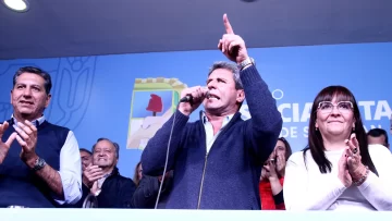 Con PJ lleno, Uñac arengó a pesar del “contexto político” nacional